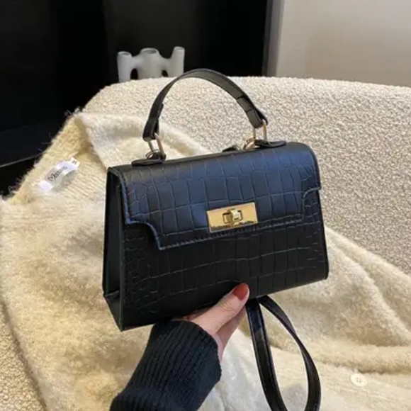 Brand New Faux Leather  Shoulder Crossbody handbag - Picture 5 of 6